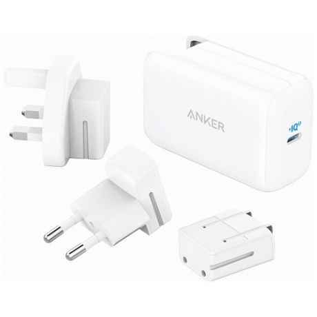 Сетевое зарядное устройство Anker PowerPort III 1хUSB- C 65W белое