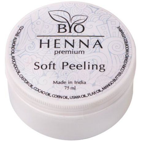 Bio Henna Скраб-пилинг для бровей Soft peeling, 75 мл