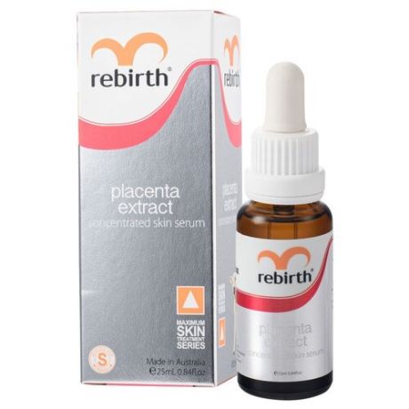 Rebirth Placenta extract Concentrate Serum Сыворотка концентрированная с экстрактом плаценты для лица, 25 мл
