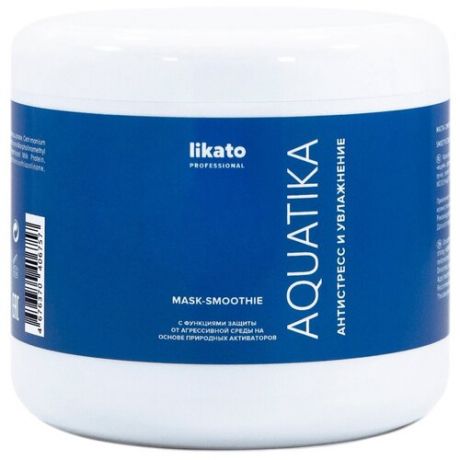 Likato Professional AQUATIKA Маска-смузи увлажнение для волос, 250 мл