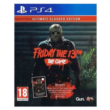 Игра для PlayStation 4 Friday the 13th: The Game. Ultimate Slasher Edition, русские субтитры