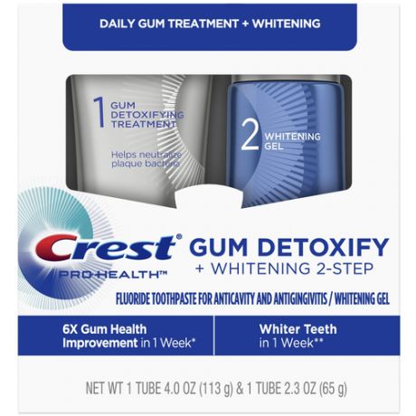 Crest Gum Detoxify + Whitening Two Step – Комплект зубных паст