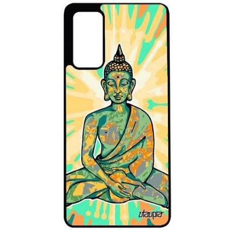 Противоударный чехол для мобильного // Galaxy S20FE // "Будда" Тайланд Индия, Utaupia, серый