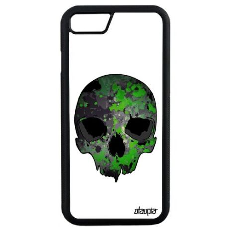 Чехол для телефонов iPhone SE 2020, "Череп" Хэллоуин Skull
