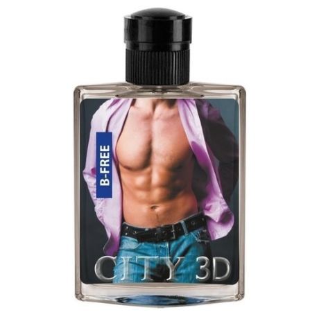 Туалетная вода CITY Parfum CITY 3D B-Free, 90 мл