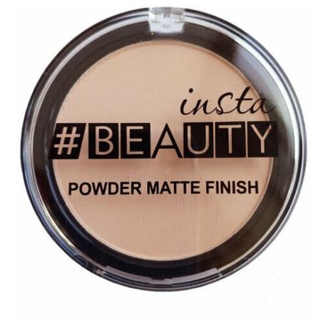 Insta#beauty Компактная пудра Powder Matte Finish 02