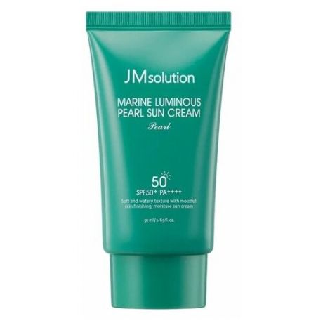 Солнцезащитный крем для лица с жемчугом JMsolution Marine Luminous Pearl Sun Cream SPF50+ PA+++, 50 мл