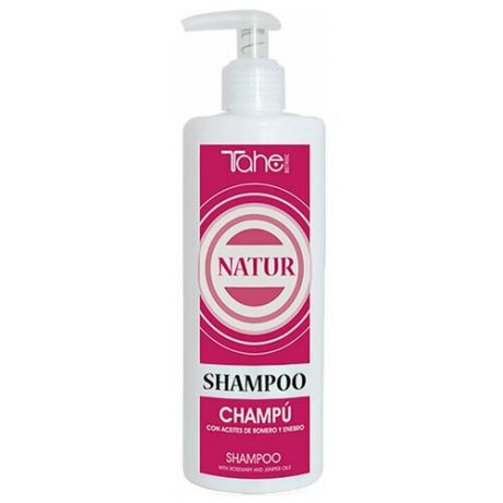 Tahe NATUR SHAMPOO SULPHATES FREE Бессульфатный шампунь для жирных волос и чувствительной кожи головы 400 мл.