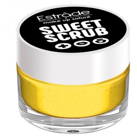 Сахарный скраб для губ Estrade SWEET SCRUB Желтый