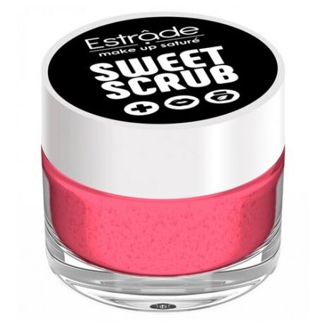 Сахарный скраб для губ Estrade SWEET SCRUB Розовый