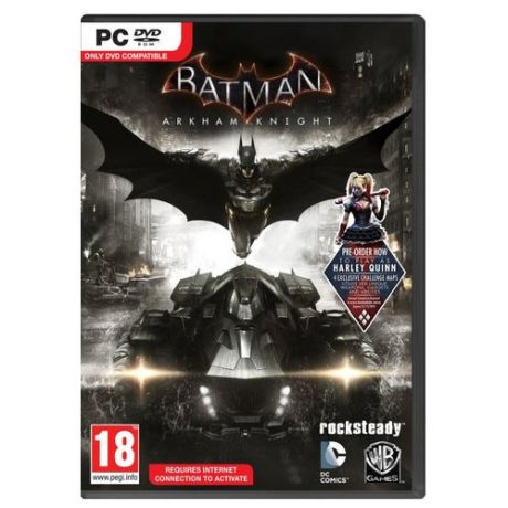 Игра для PlayStation 4 Batman: Arkham Knight, русские субтитры