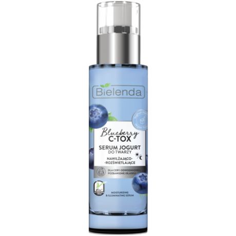 Bielenda Blueberry C-Tox Увлажняющая и осветляющая сыворотка для лица, 30 мл