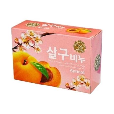 Mukunghwa Мыло косметическое Rich Apricot с маслом абрикоса, 100 г