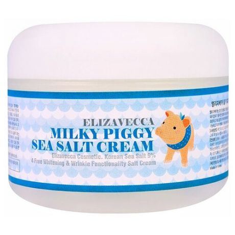 Elizavecca крем с морской солью Milky Piggy Sea Salt Cream, 100 г