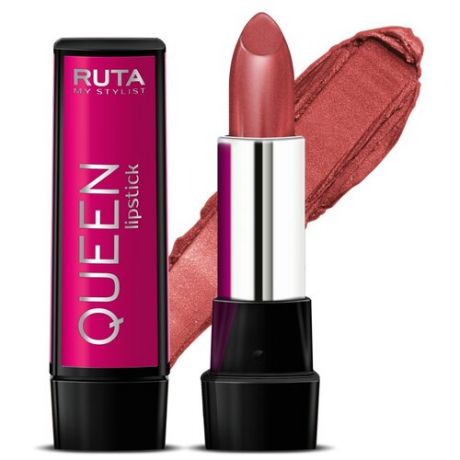 RUTA помада для губ Queen, оттенок 208 в стиле глэм-рок