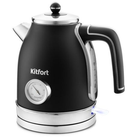 Чайник Kitfort КТ-6102-2, черный/золото