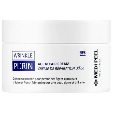 MEDI-PEEL Wrinkle Plirin Age Repair Cream Антивозрастной крем для лица с пептидами, 200 г