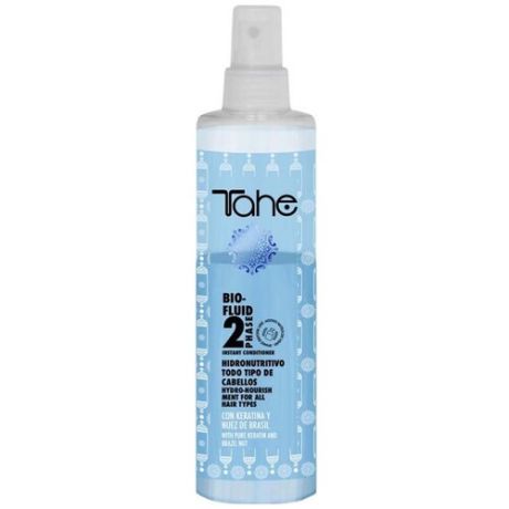 Tahe несмываемый кондиционер-спрей Bio-Fluid 2-phase увлажняющий для всех типов волос, 300 мл