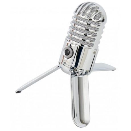 Микрофон Samson Meteor USB, серебристый
