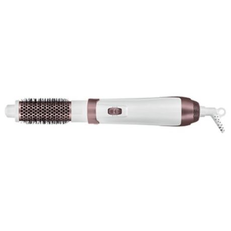 Фен-щетка Rowenta CF 7830, белоснежный/бежево-розовый металлик