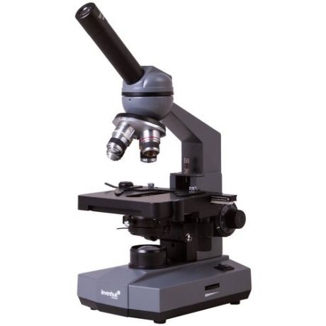 Микроскоп LEVENHUK 320 PLUS серый