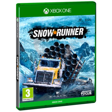 Игра для Xbox ONE Snowrunner, полностью на русском языке