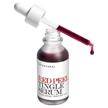 So Natural сыворотка для лица Red peel tingle serum 35 мл