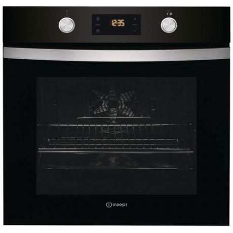 Электрический духовой шкаф Indesit IFW 4841 JH BL, черный