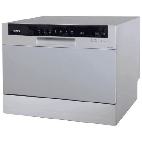 Компактная посудомоечная машина Korting KDF 2050 S, серебристый