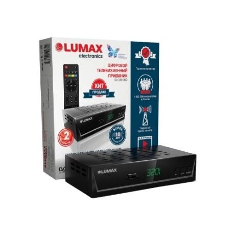 TV-тюнер (эфирный цифровой ресивер) LUMAX DV3201HD