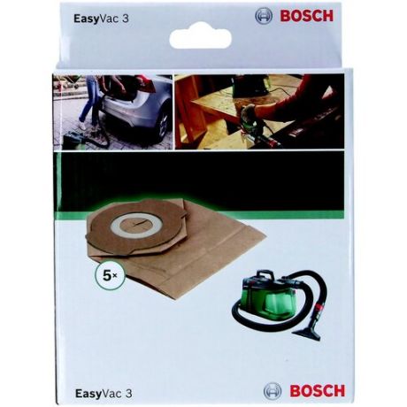 Мешки для пылесоса BOSCH EasyVac 3 (2.609.256.F34), 5 штук