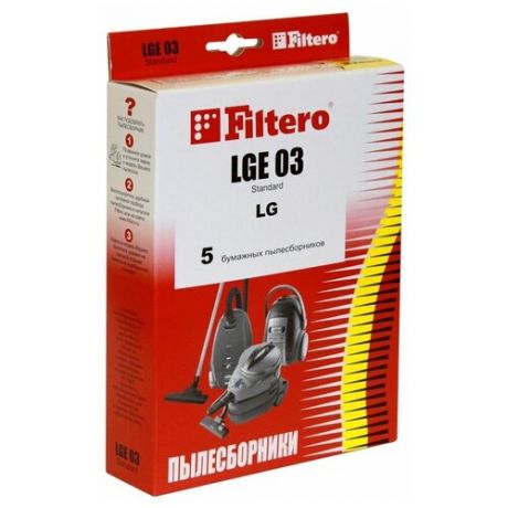 Filtero Мешки-пылесборники LGE 03 Standard 5 шт.
