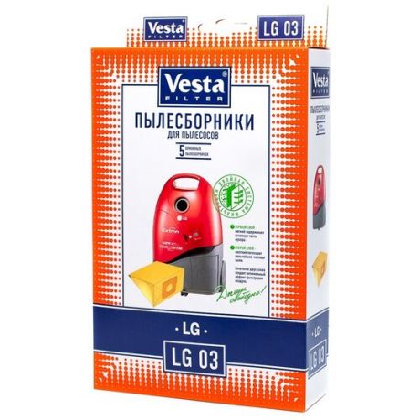 Vesta filter Бумажные пылесборники LG 03 5 шт.
