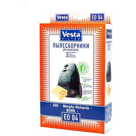 Vesta filter Бумажные пылесборники EO 04 5 шт.