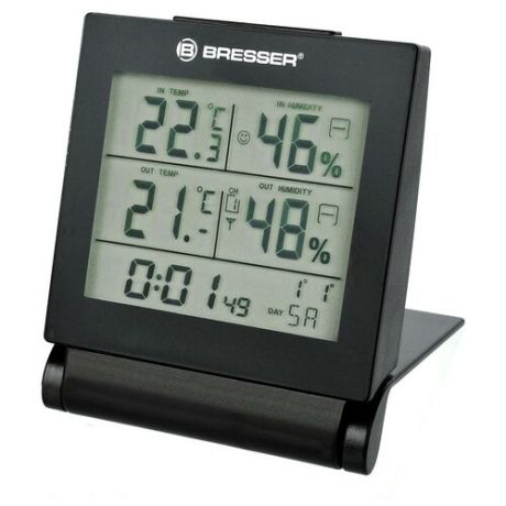 Погодная станция Bresser MyTime Travel Alarm Clock Black