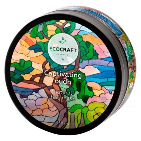 EcoCraft Маска для роста и против выпадения волос Пленительный уд, 150 мл