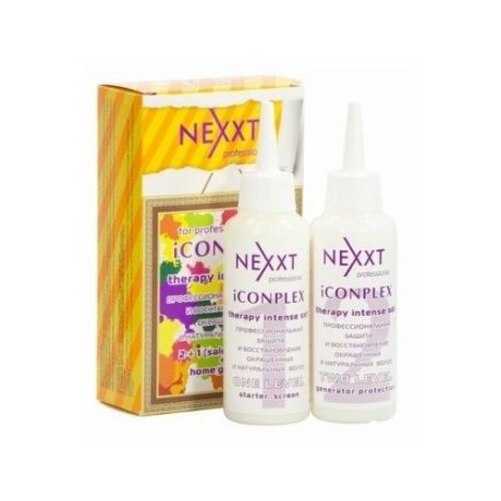 Nexprof Coloring Hair Профессиональная защита и восстановление окрашенных и натуральных волос (набор), 125 мл, 2 шт.