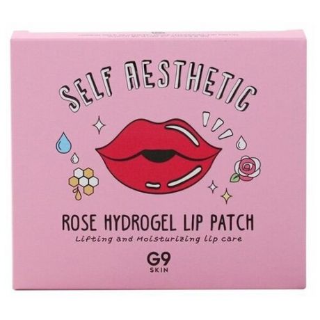 G9SKIN Патчи для губ Rose hydrogel
