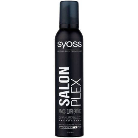 Мусс для укладки Syoss Salon Pleх №4 экстрасильная фиксация - Henkel