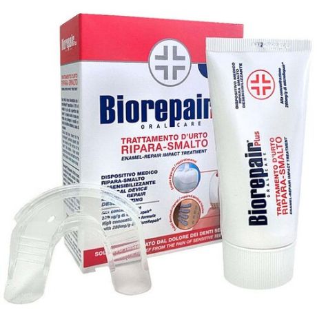 Набор для реминерализации Biorepair Desensitizing Enamel Repairer Treatment, 50 мл