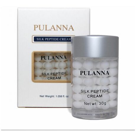 PULANNA Silk Peptide Cream Шелковый крем для лица и шеи, 30 г