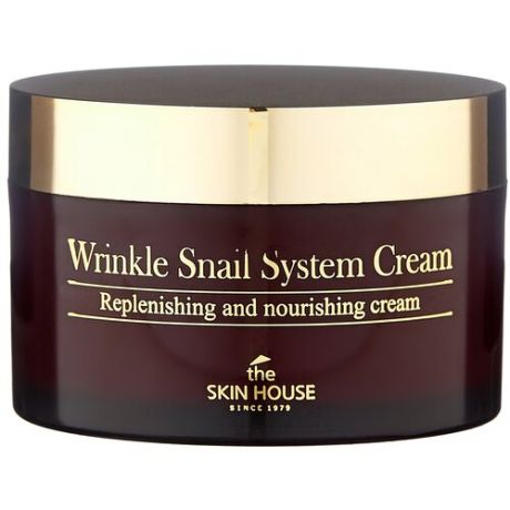 The Skin House - Wrinkle Snail System Cream Улиточный крем анти-возрастной 100мл