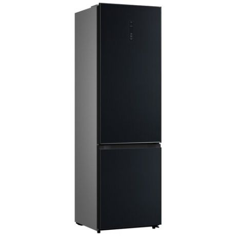Холодильник Korting KNFC 62017 GN, черный