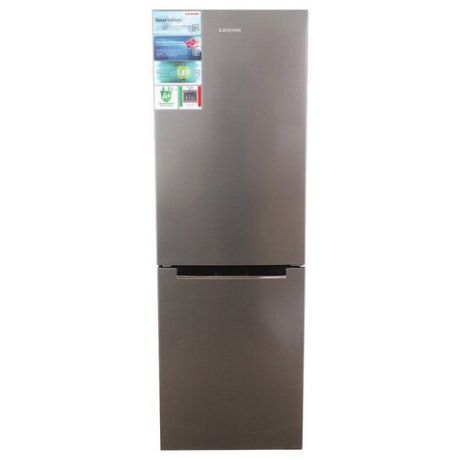 Холодильник Leran CBF 203 IX NF, серебристый