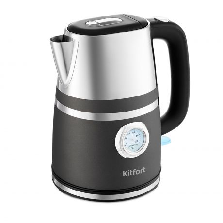 Чайник электрический Kitfort, графит, KT-670-1