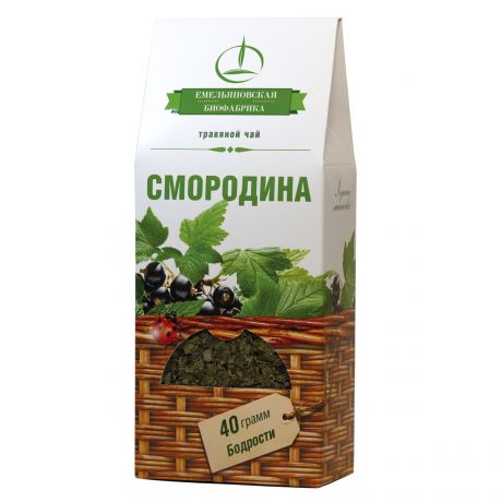 Чай Емельяновская Биофабрика "Смородина", 40 г