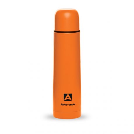 Термос бытовой, вакуумный (для напитков) "Арктика" 102-750, оранжевый, 750 мл