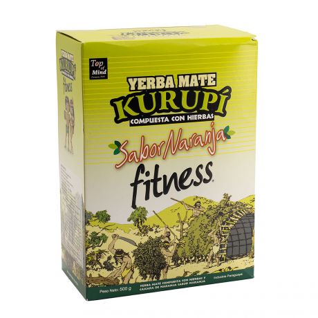 Мате Kurupi Fitness Naranja Con Hierbas, 500 г