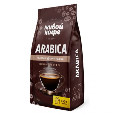 Кофе молотый Арабика, 250 г