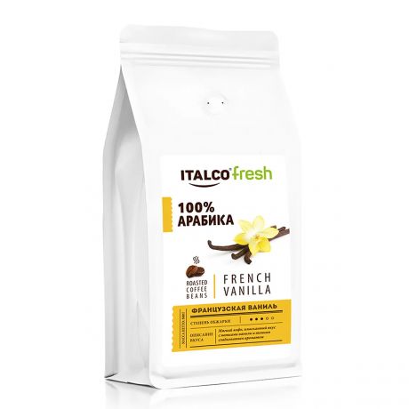 Кофе в зернах French Vanilla (Французская ваниль), Italco, 500 г